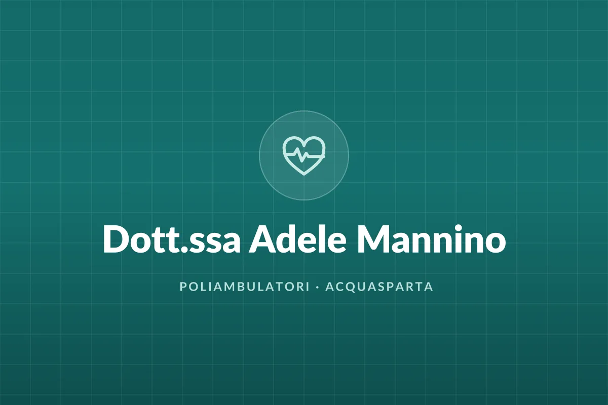 Dott.ssa Adele Mannino