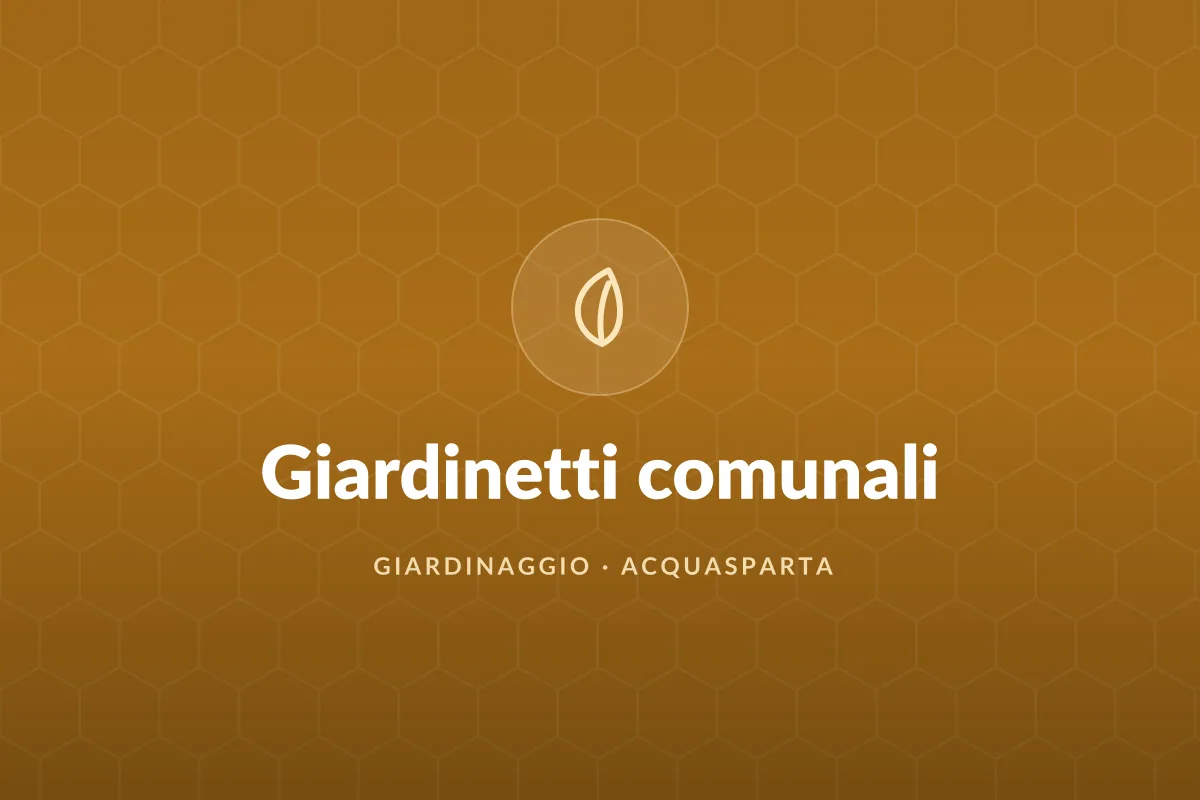 Giardinetti comunali