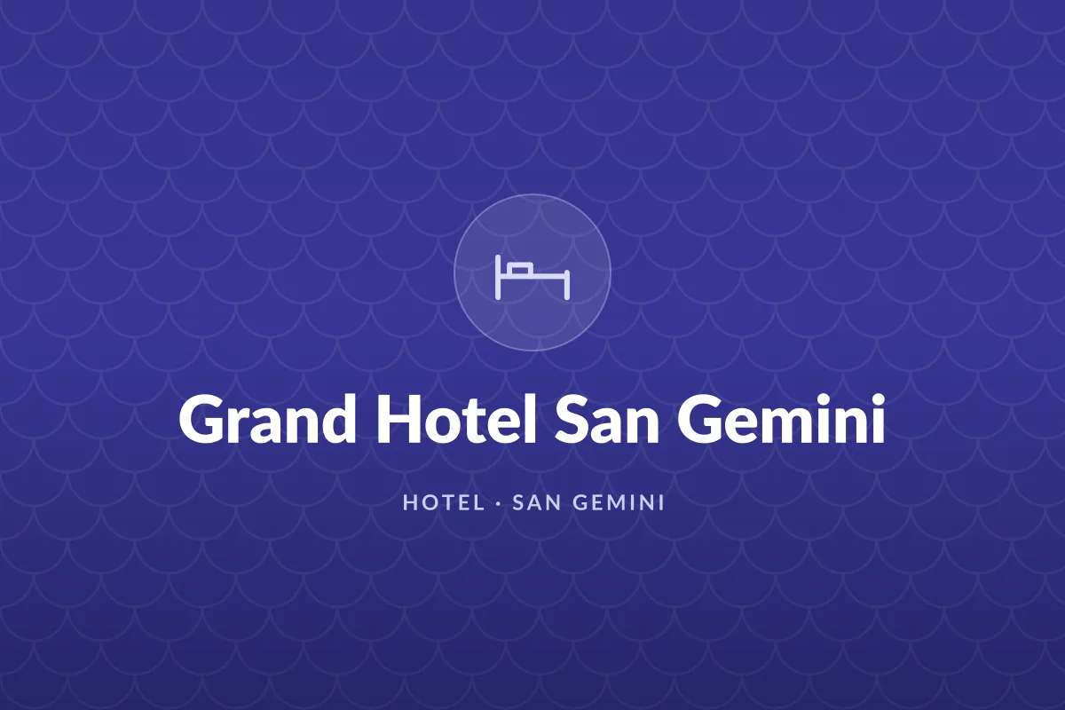 Grand Hotel San Gemini