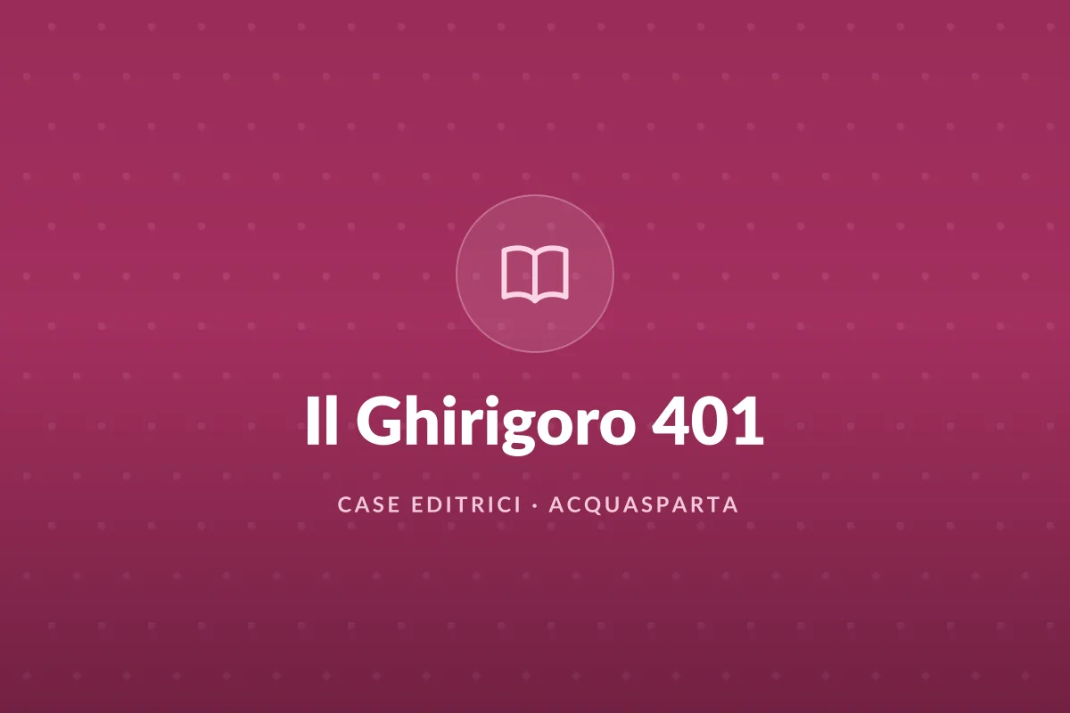Il Ghirigoro 401