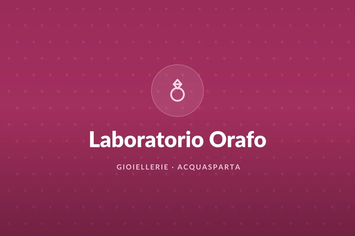 Laboratorio Orafo