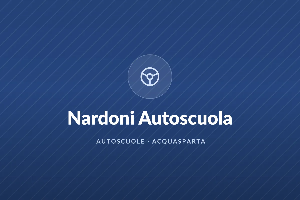 Nardoni Autoscuola