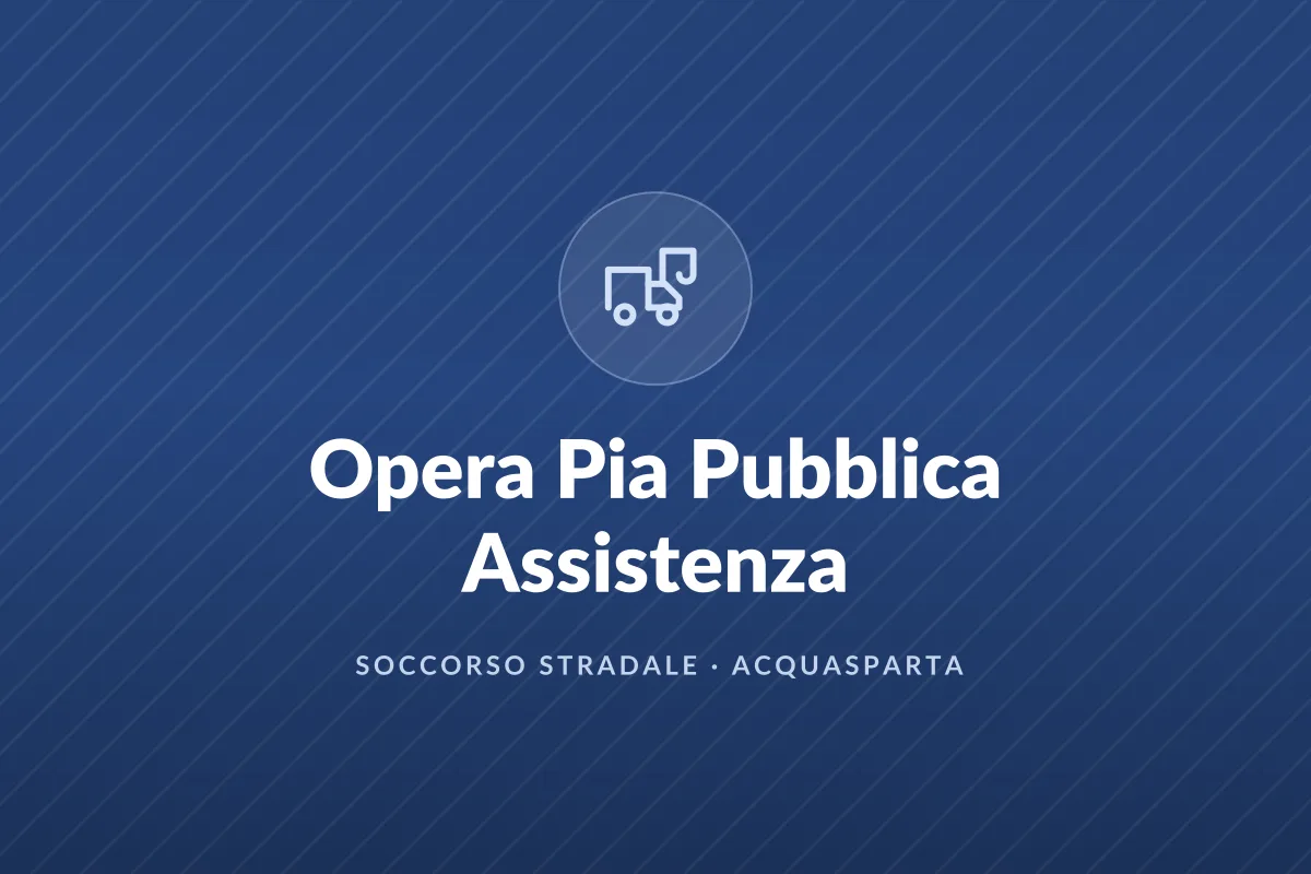 Opera Pia Pubblica Assistenza