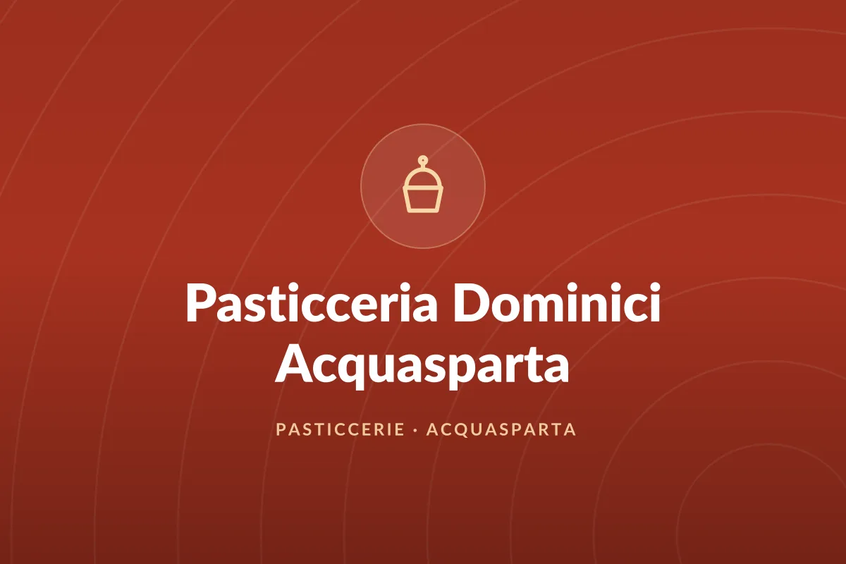 Pasticceria Dominici Acquasparta