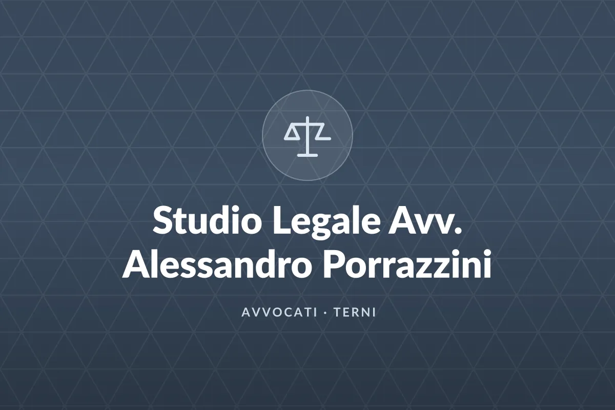 Studio Legale Avv. Alessandro Porrazzini