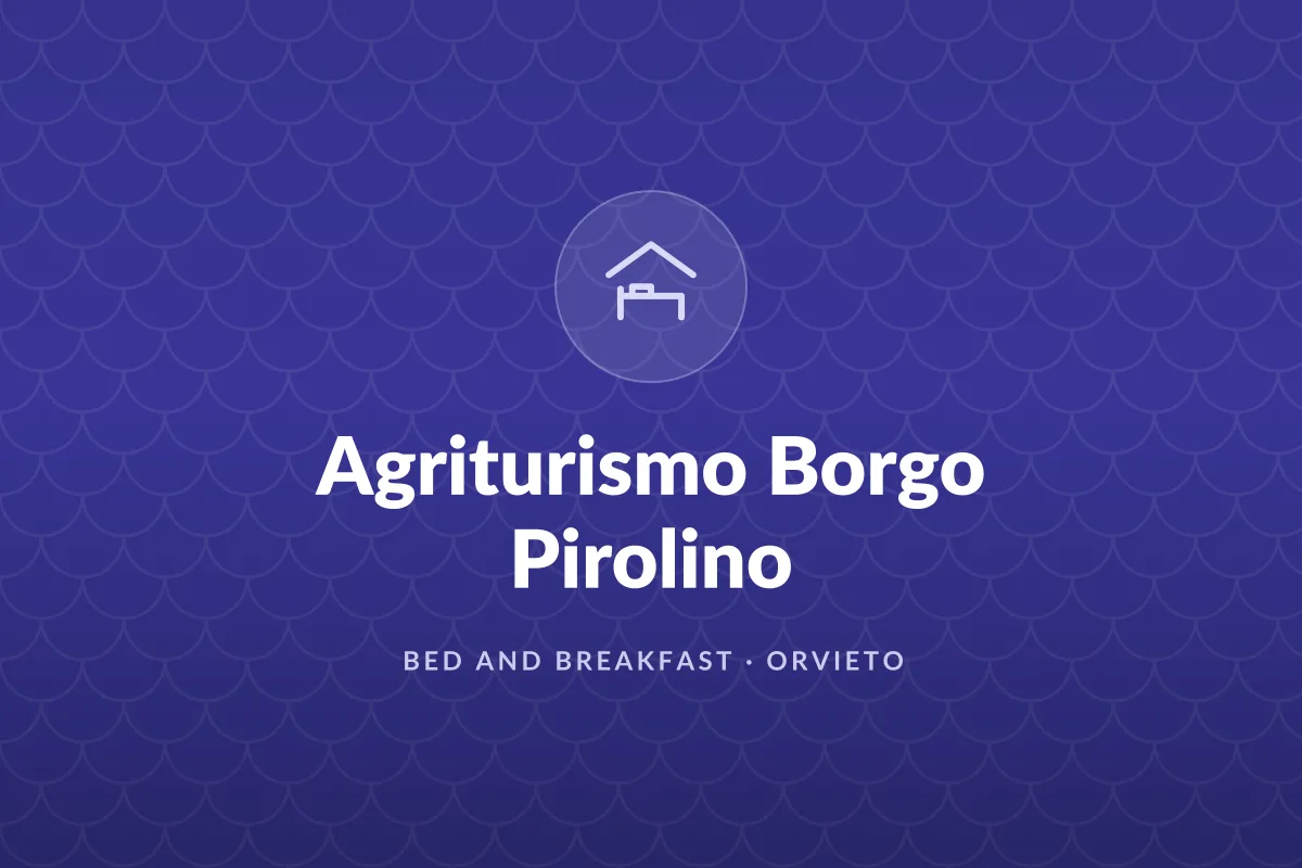 Agriturismo Borgo Pirolino