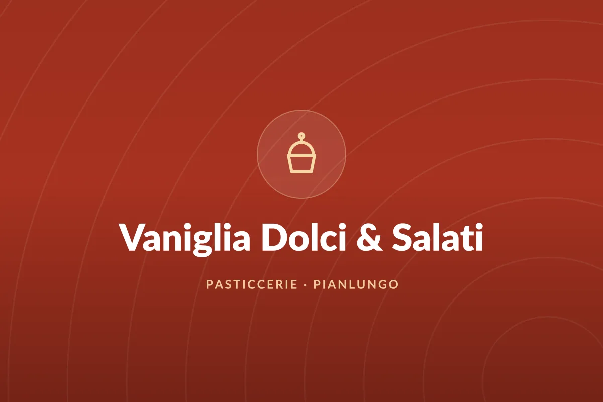 Vaniglia Dolci & Salati