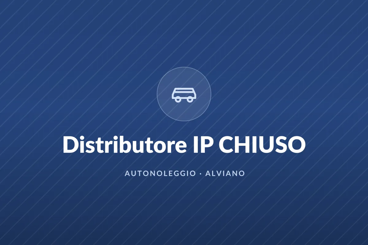Distributore IP CHIUSO