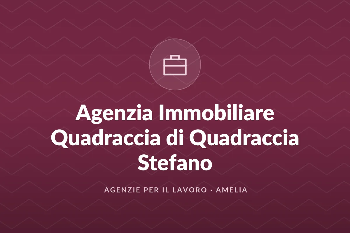 Agenzia Immobiliare Quadraccia di Quadraccia Stefano
