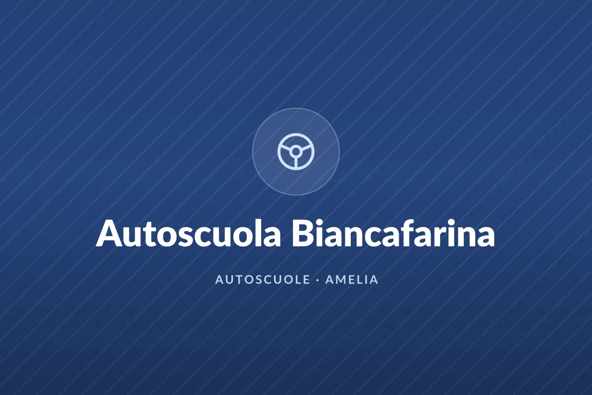Autoscuola Biancafarina