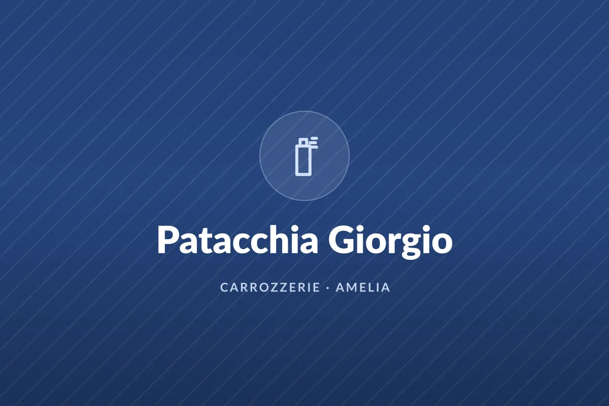 Patacchia Giorgio