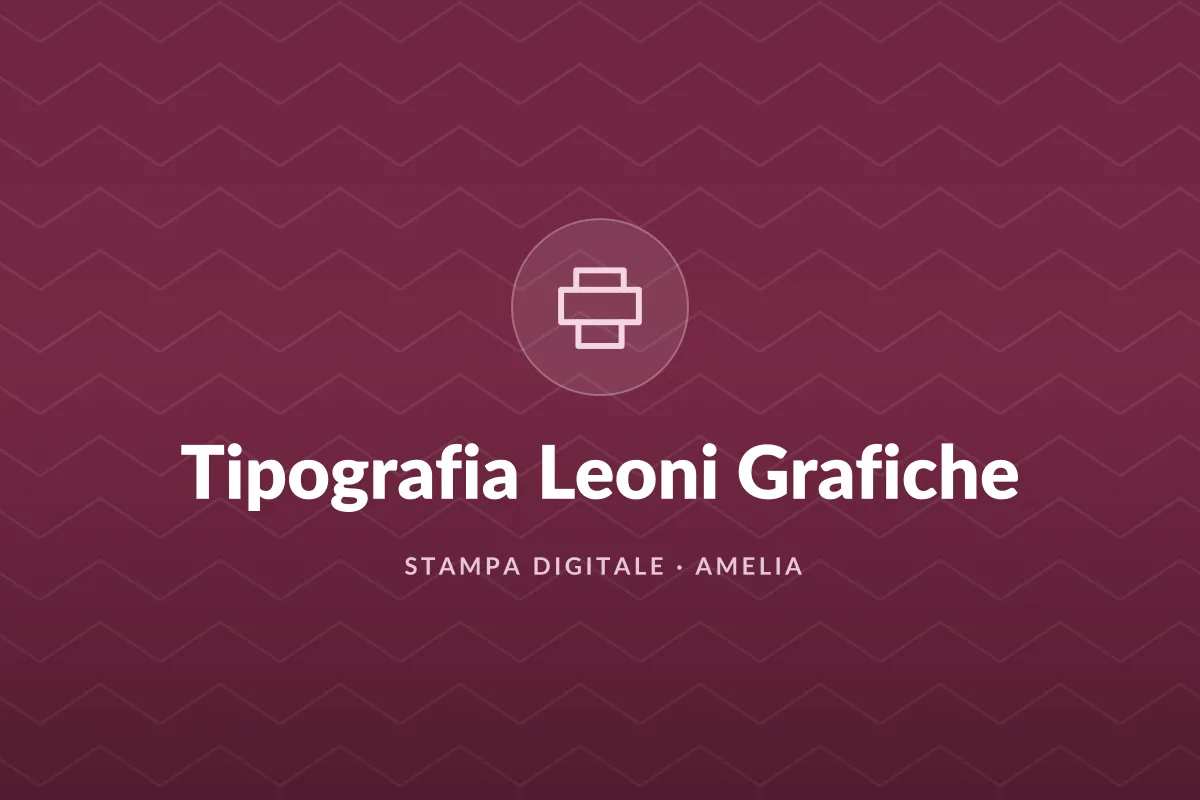 Tipografia Leoni Grafiche