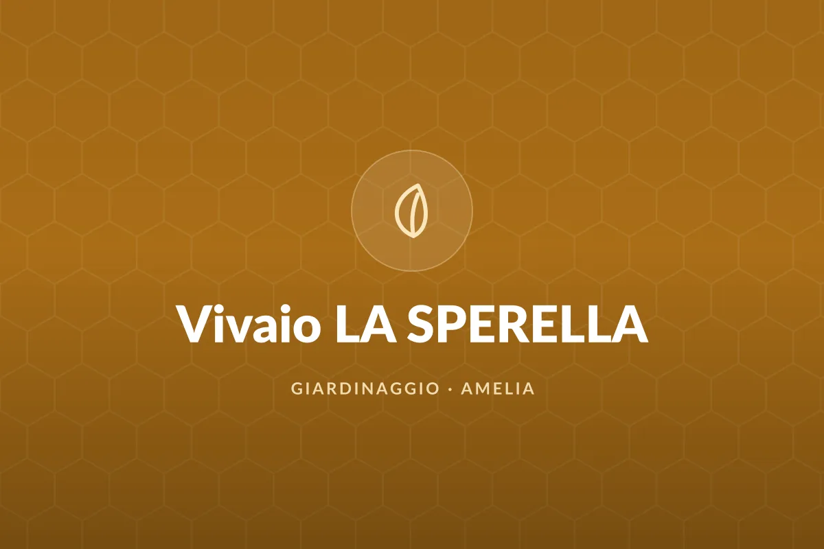 Vivaio LA SPERELLA