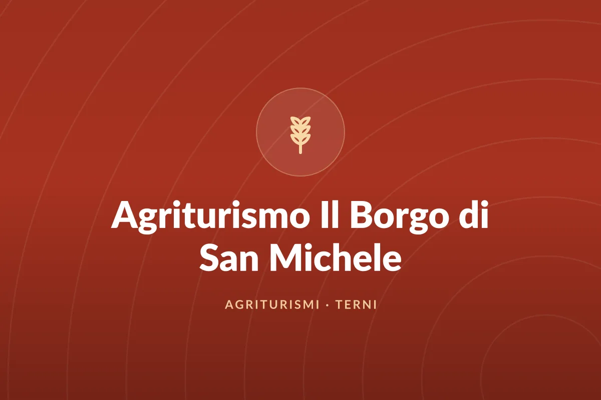 Agriturismo Il Borgo di San Michele