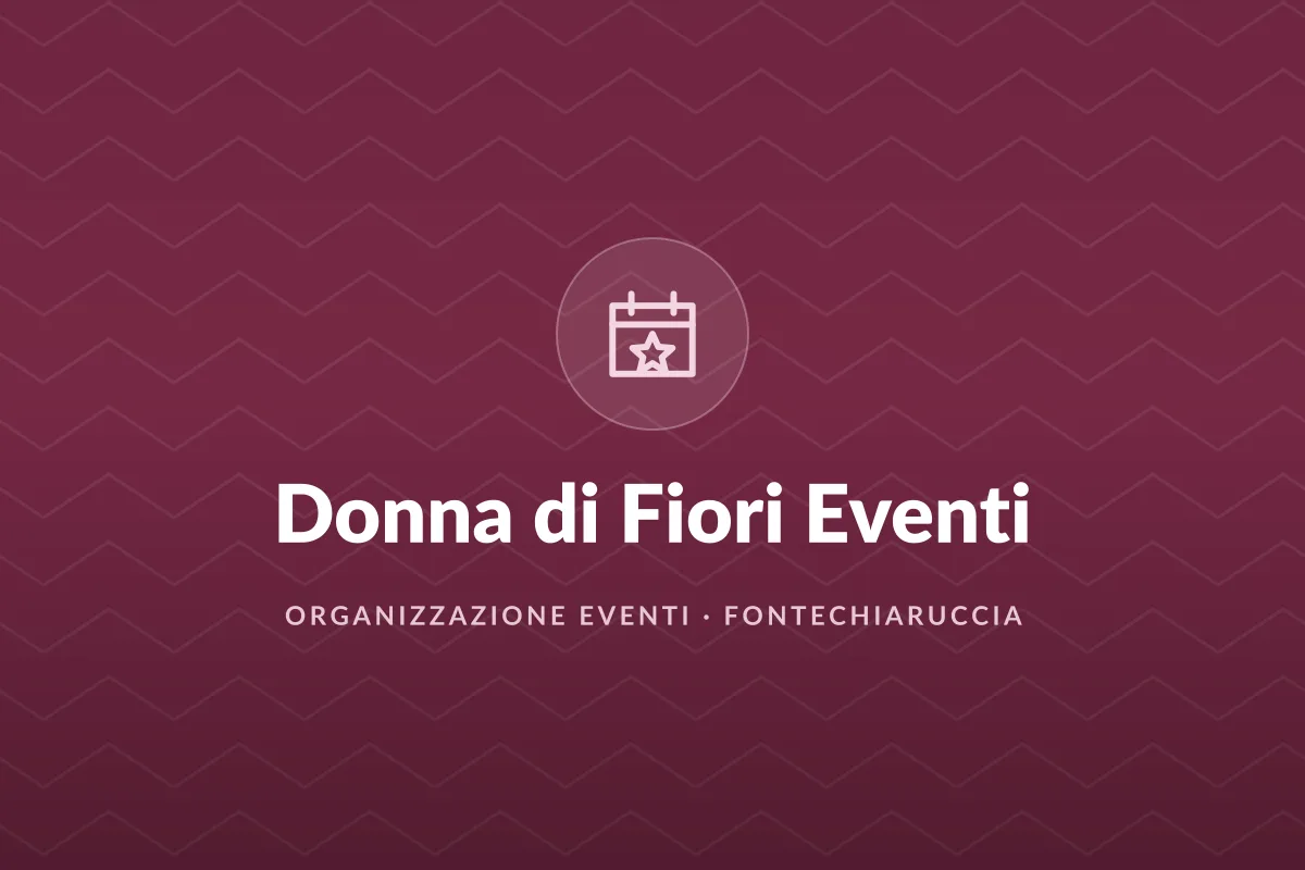 Donna di Fiori Eventi