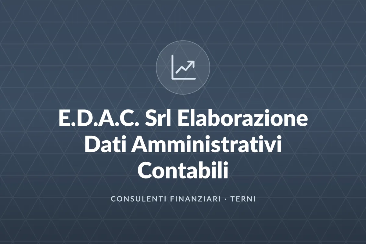 E.D.A.C. Srl Elaborazione Dati Amministrativi Contabili