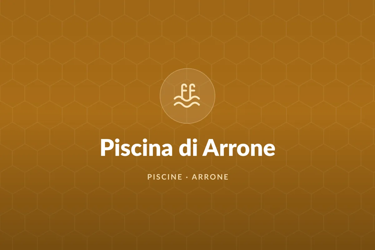 Piscina di Arrone
