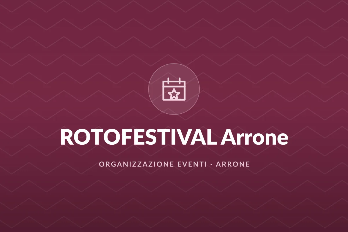 ROTOFESTIVAL Arrone
