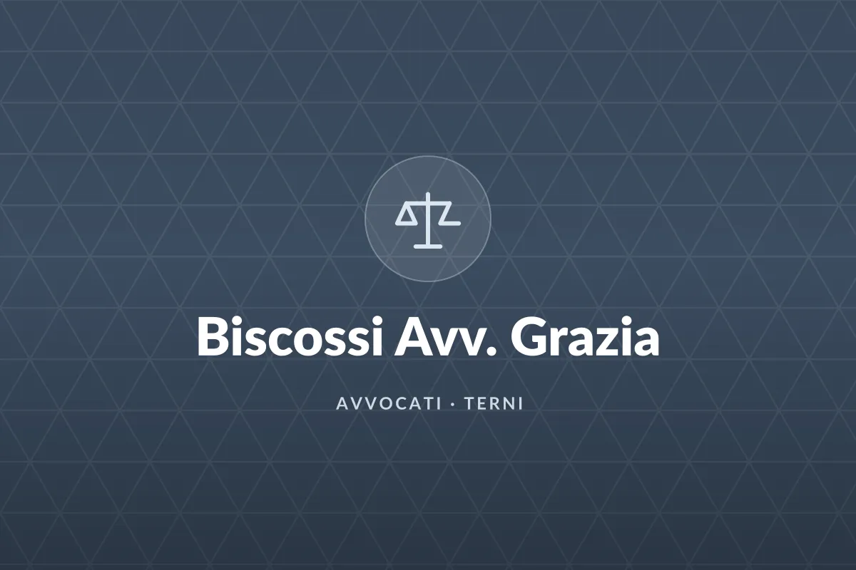 Biscossi Avv. Grazia