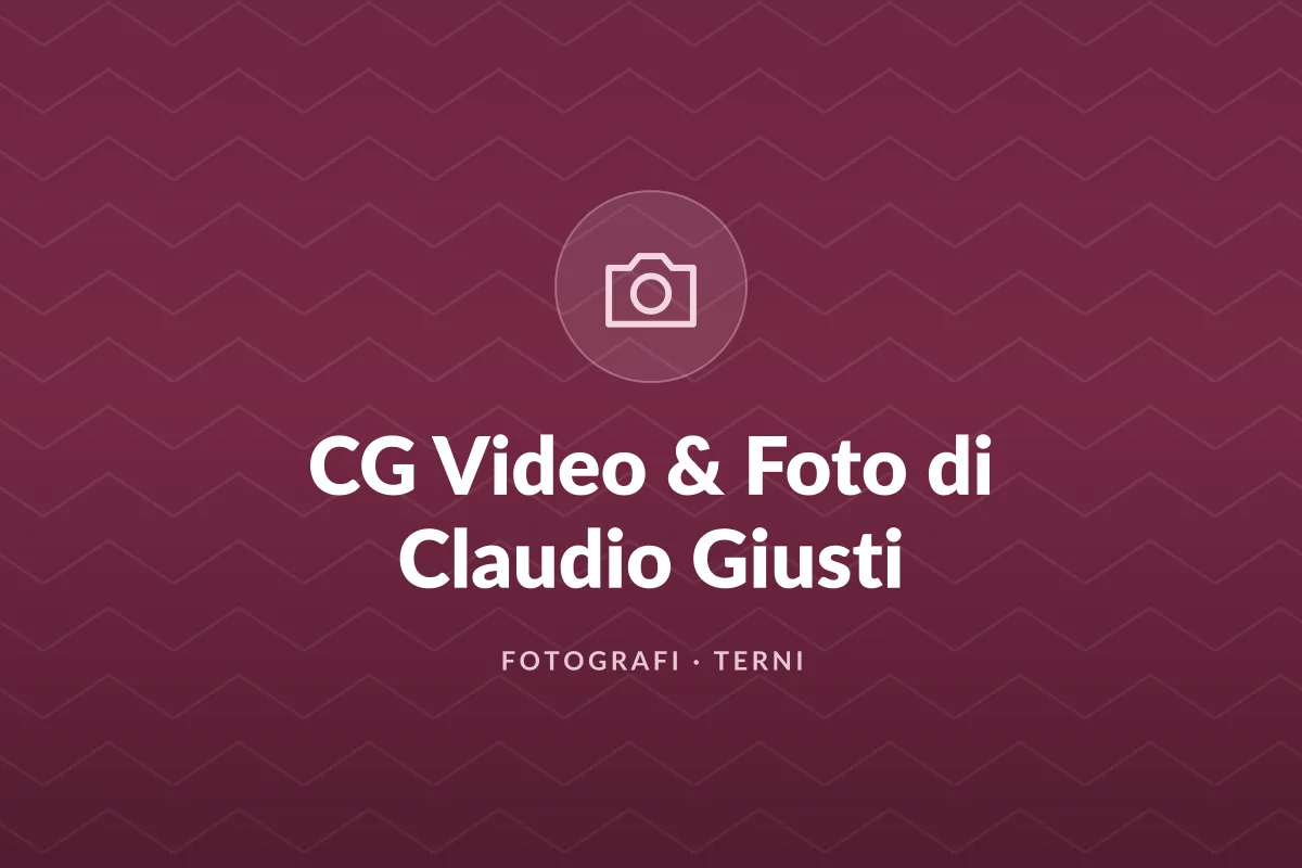 CG Video & Foto di Claudio Giusti