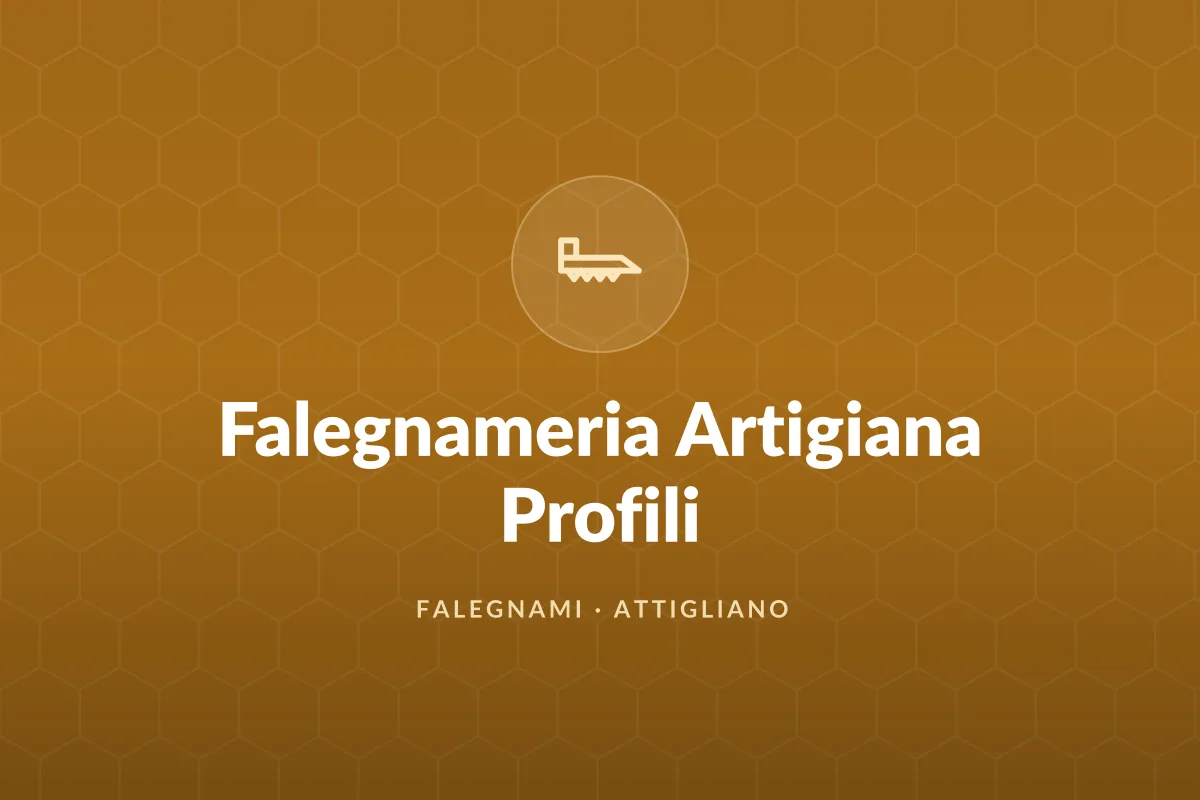 Falegnameria Artigiana Profili