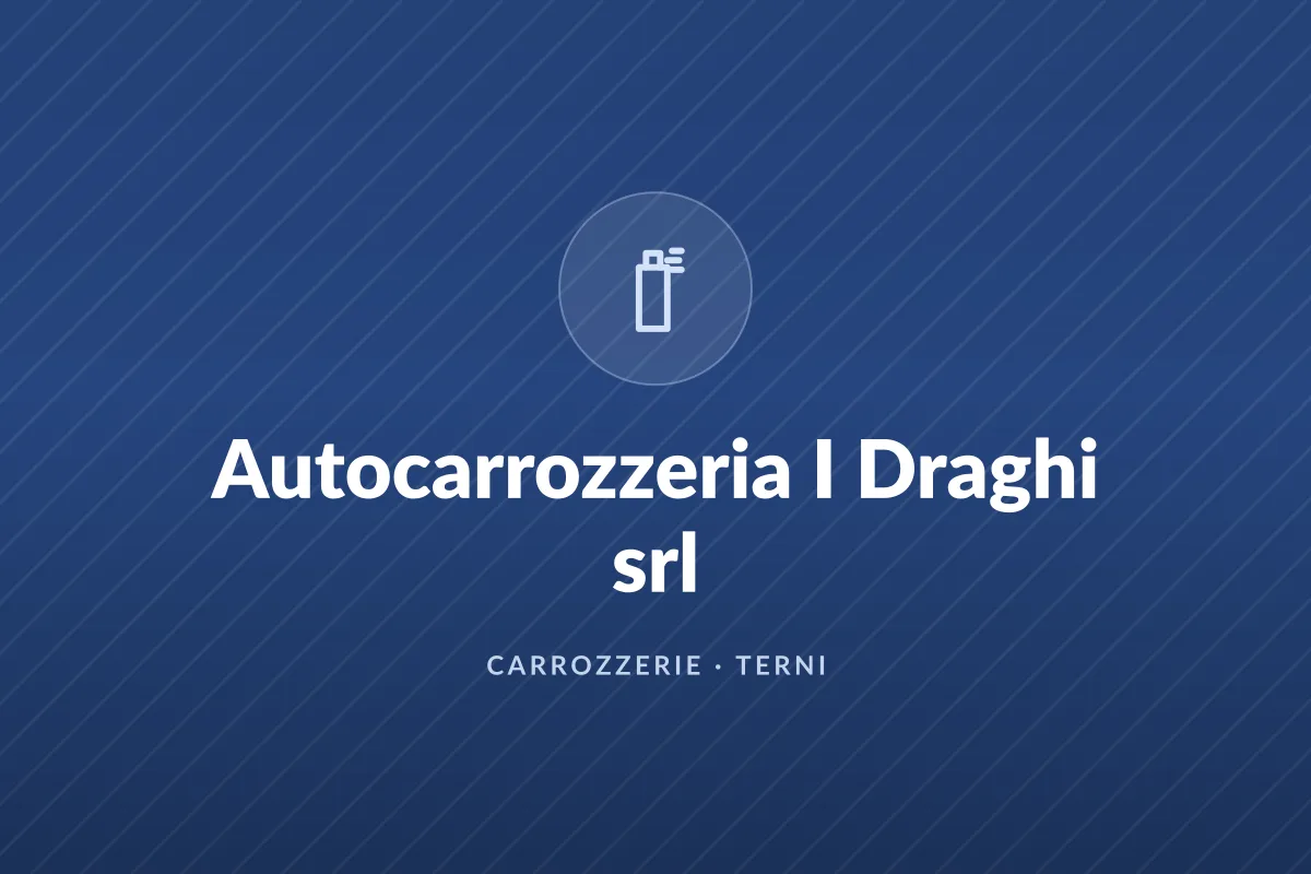 Autocarrozzeria I Draghi srl