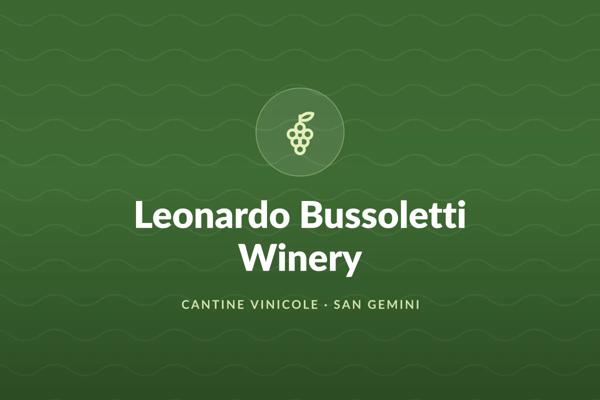 Leonardo Bussoletti Winery