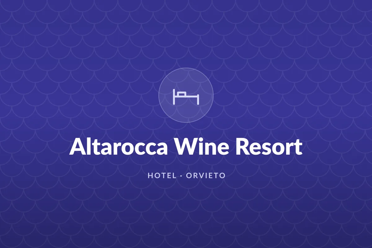Altarocca Wine Resort