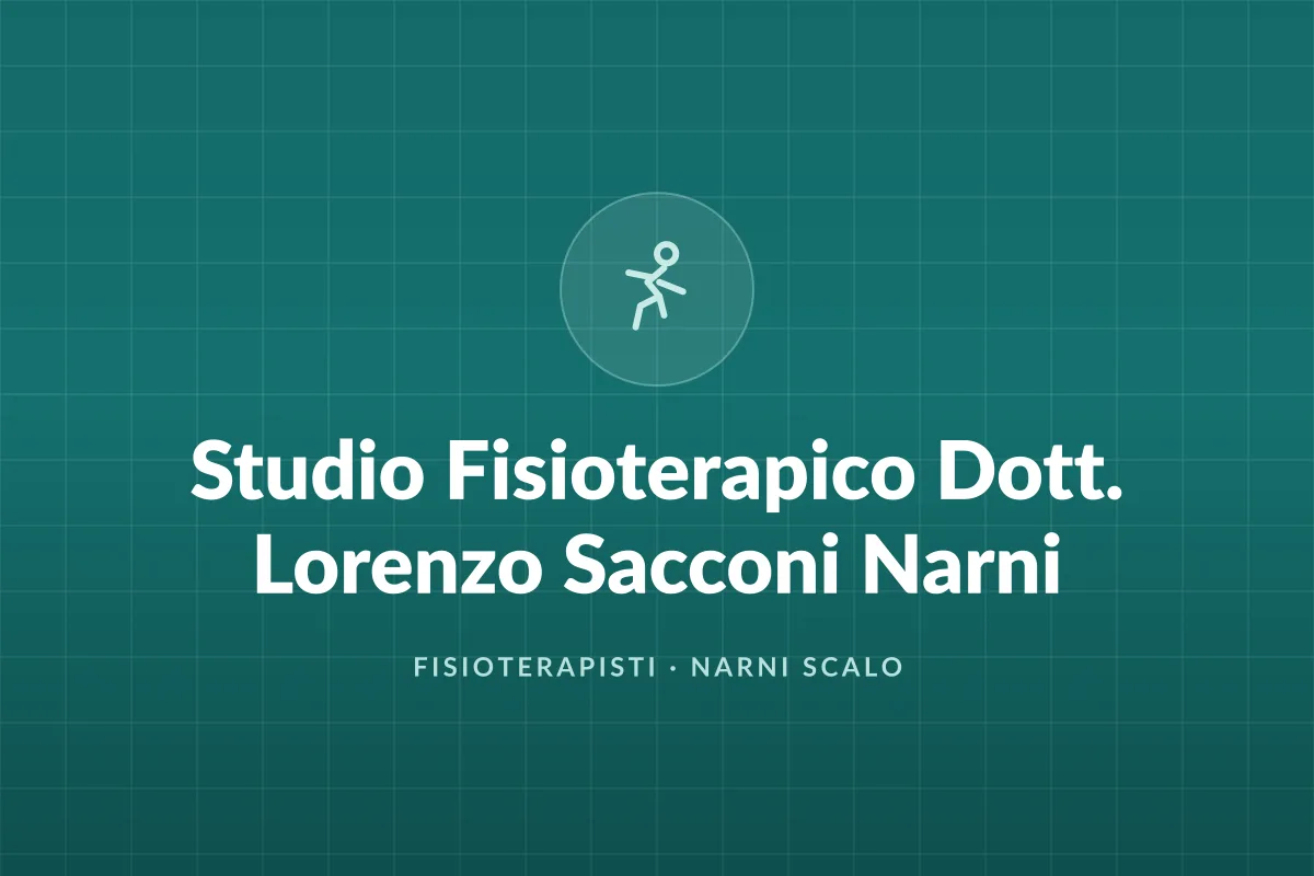 Studio Fisioterapico Dott. Lorenzo Sacconi Narni