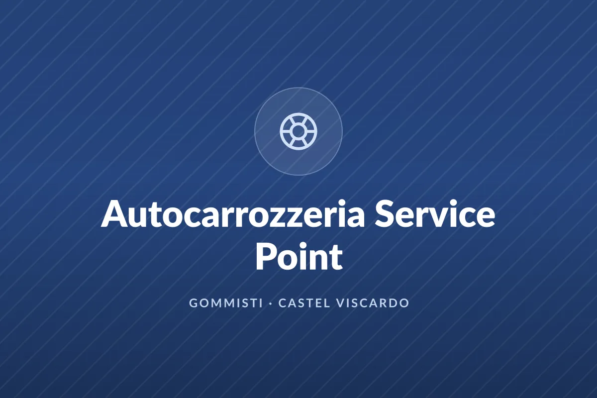 Autocarrozzeria Service Point