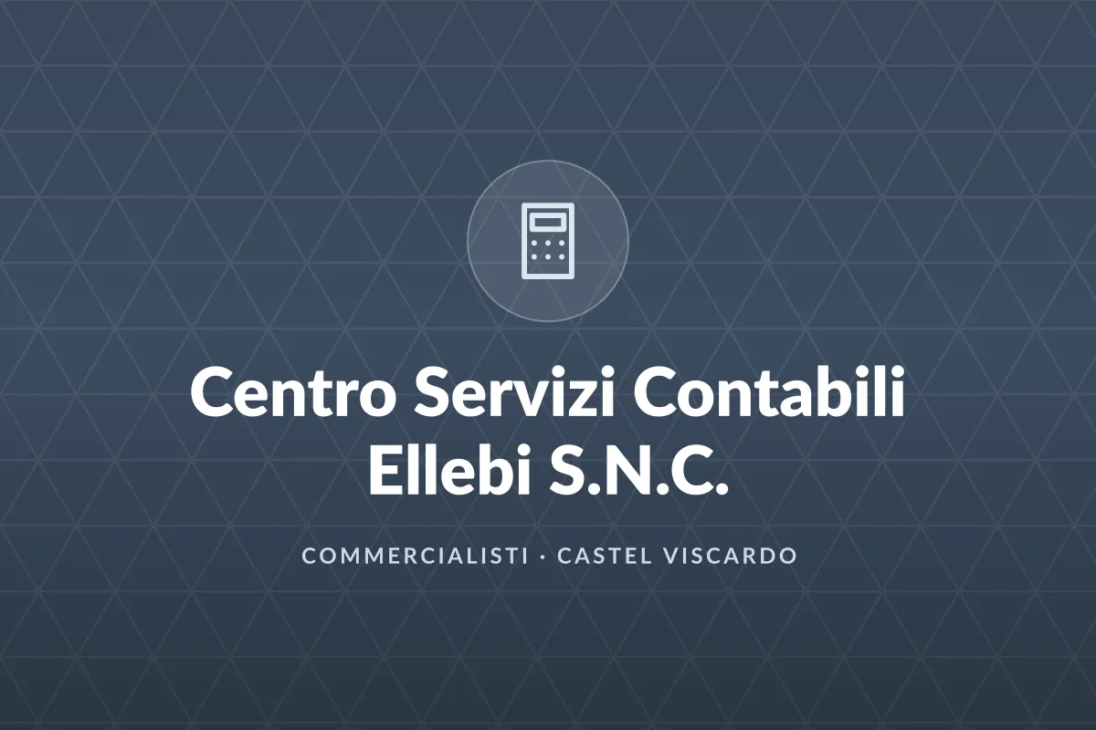 Centro Servizi Contabili Ellebi S.N.C.