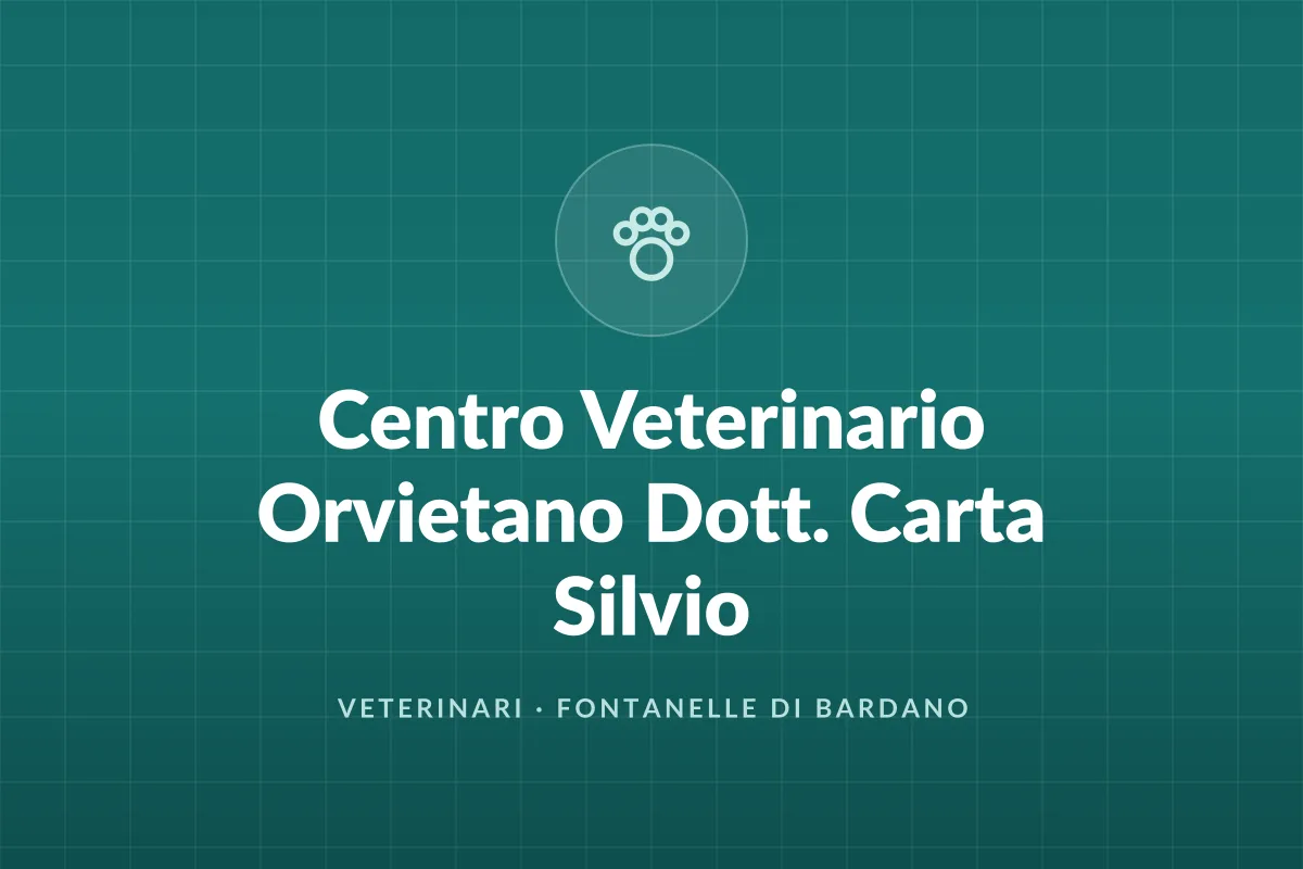 Centro Veterinario Orvietano Dott. Carta Silvio
