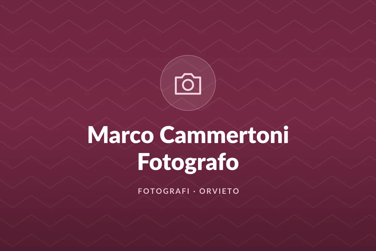 Marco Cammertoni Fotografo