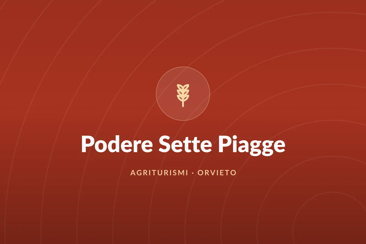 Podere Sette Piagge
