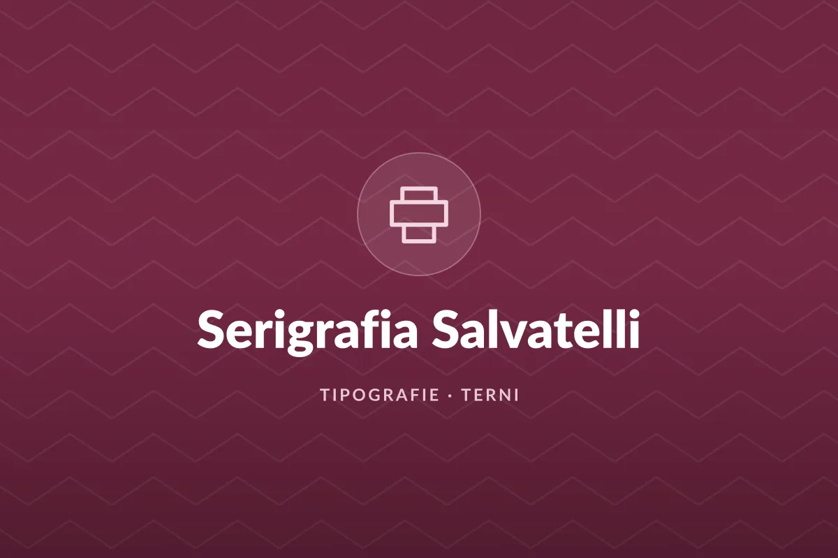 Serigrafia Salvatelli