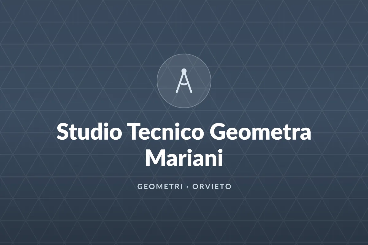 Studio Tecnico Geometra Mariani