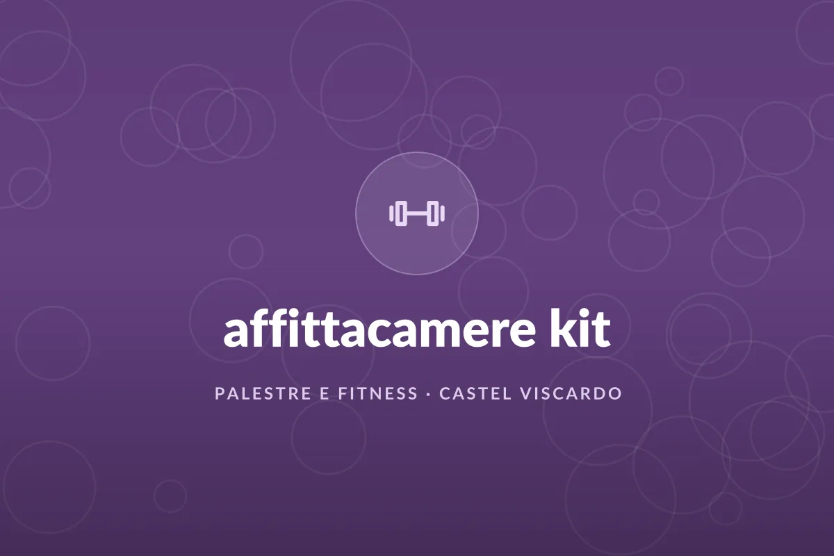affittacamere kit