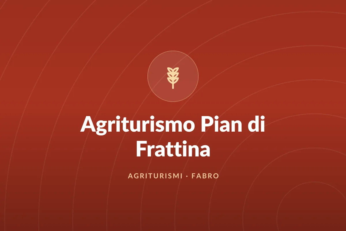 Agriturismo Pian di Frattina