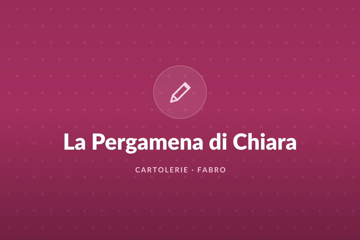 La Pergamena di Chiara