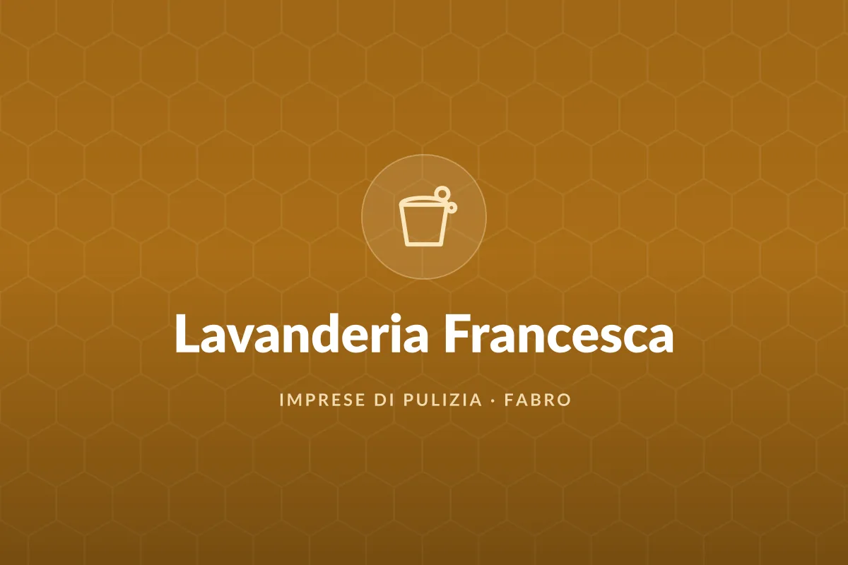 Lavanderia Francesca