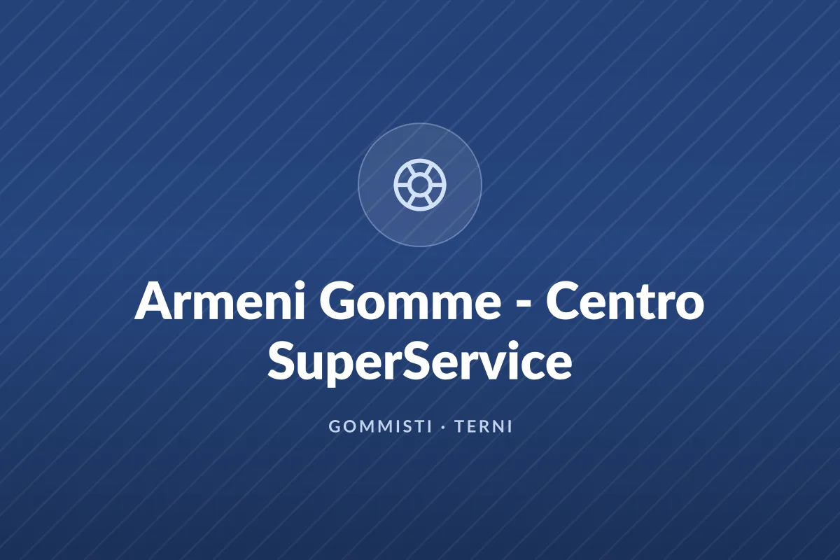 Armeni Gomme - Centro SuperService