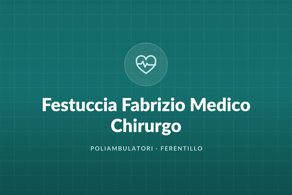 Festuccia Fabrizio Medico Chirurgo
