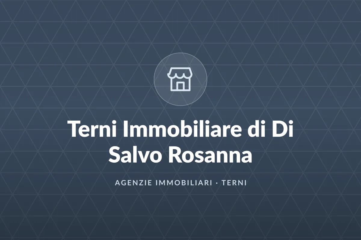 Terni Immobiliare di Di Salvo Rosanna