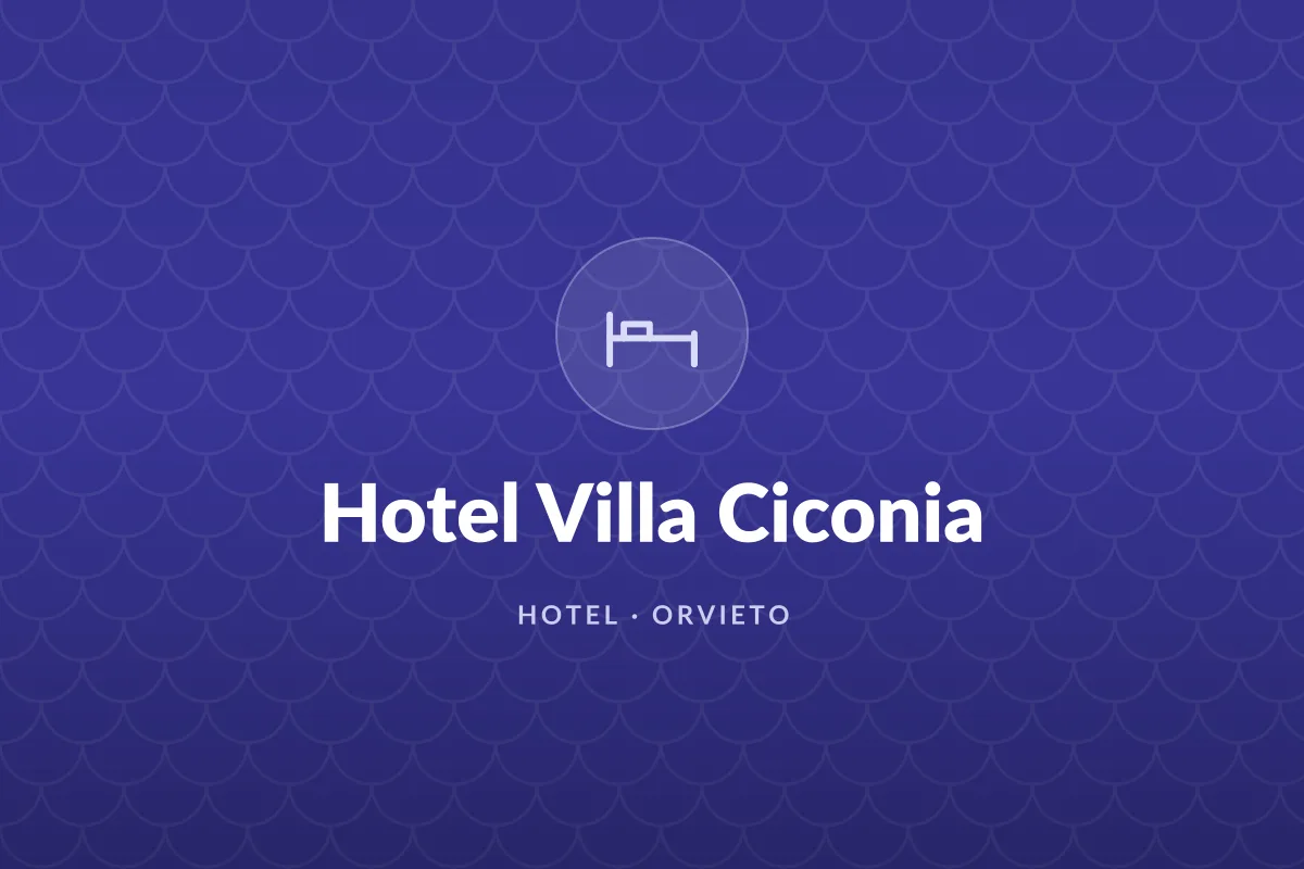 Hotel Villa Ciconia