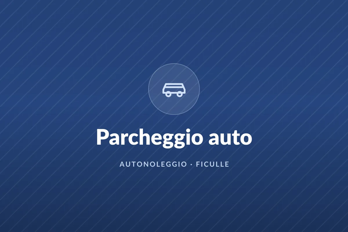 Parcheggio auto