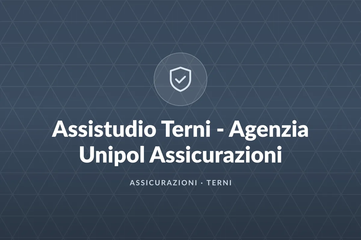 Assistudio Terni - Agenzia Unipol Assicurazioni