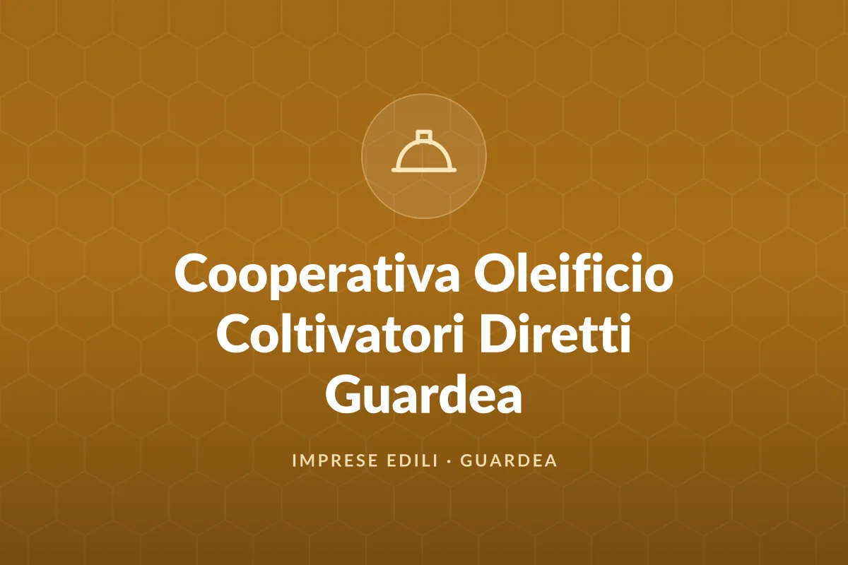 Cooperativa Oleificio Coltivatori Diretti Guardea