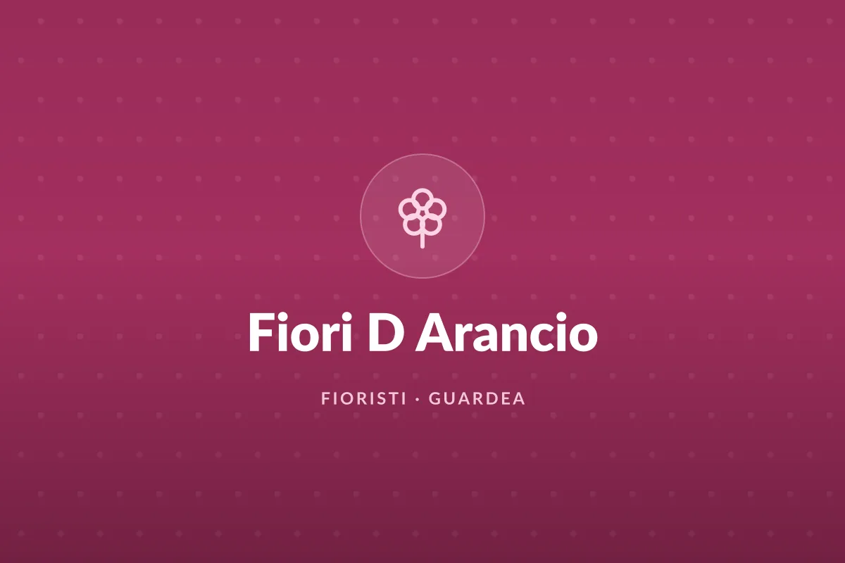 Fiori D Arancio