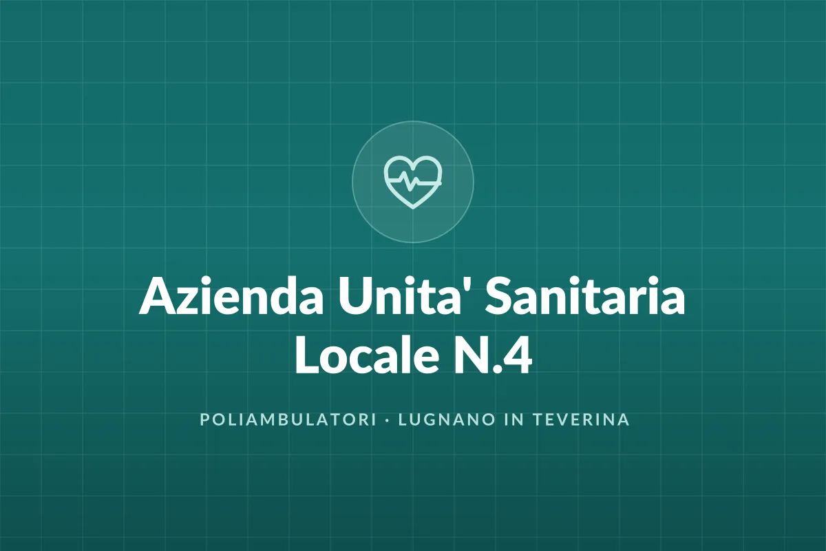 Azienda Unita' Sanitaria Locale N.4