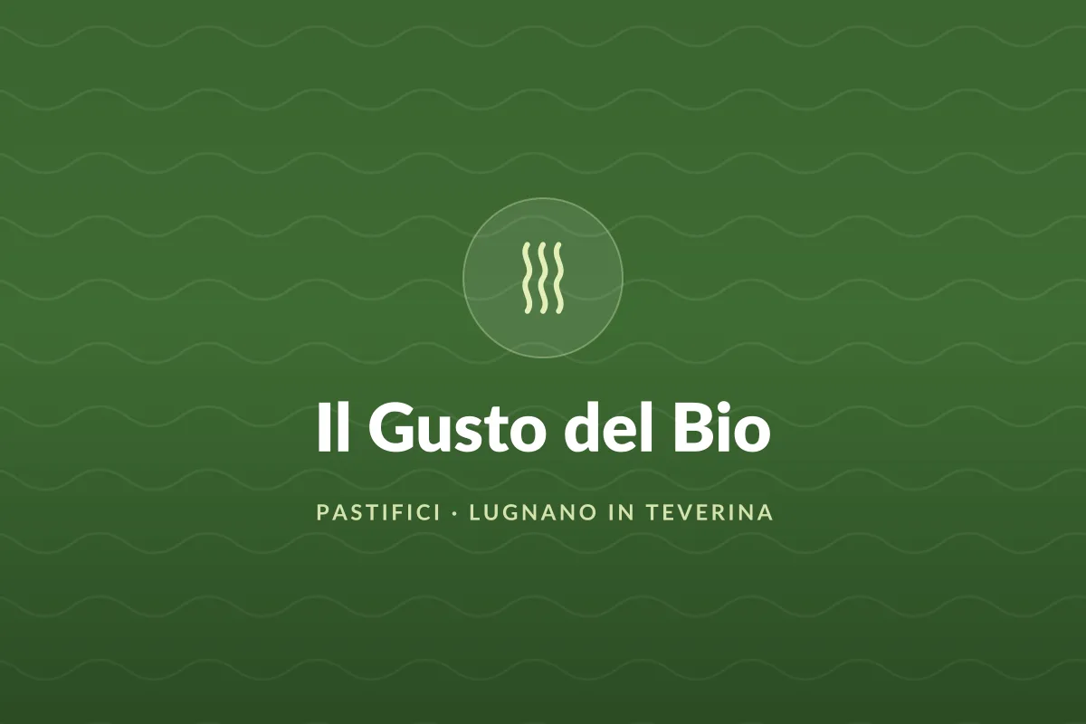 Il Gusto del Bio